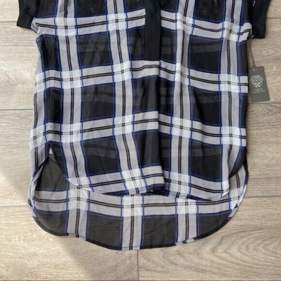 NWT Vince Camuto Dolman-sleeve Henley Top - Picture 6 of 13